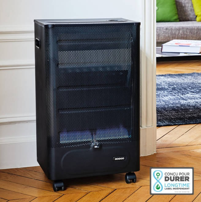 Rudna chauffage d'appoint à gaz Infrableu 4200W